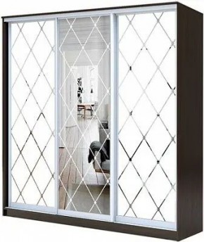 Шкаф-купе ХИТ 23-4-20-666 РОМБ БОЛЬШОЙ МАТОВЫЙ в Режи - rezh.mebel24.online | фото