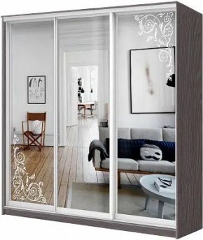 Шкаф-купе ХИТ 24-4-18-656 ОРНАМЕНТ в Режи - rezh.mebel24.online | фото