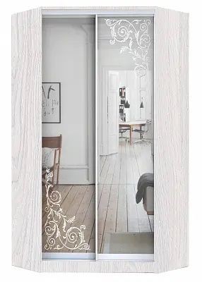 Шкаф-купе ХИТ-У-24-4-66 ОРНАМЕНТ в Режи - rezh.mebel24.online | фото