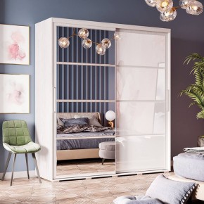 Шкаф-купе Крафт-6 1.6 м ШКК-06 (ясень белый) в Режи - rezh.mebel24.online | фото