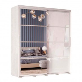 Шкаф-купе Крафт-6 1.6 м ШКК-06 (ясень белый) в Режи - rezh.mebel24.online | фото 3