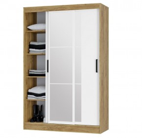Шкаф-купе Тайм ШКК-03 (крафт/белый) в Режи - rezh.mebel24.online | фото 3