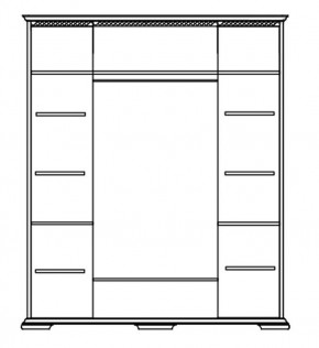 Шкаф Лика с зеркалом (ММ 137-01/04) в Режи - rezh.mebel24.online | фото 4
