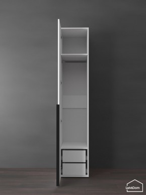 Шкаф Linnea MHR-1-3 2050х400х510 (Белый-М 11.1.1) в Режи - rezh.mebel24.online | фото 6