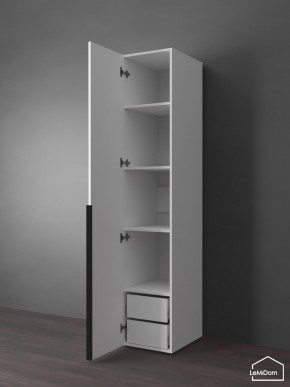 Шкаф Linnea MHR-1-3 2050х400х510 (Белый-М 11.1.2) в Режи - rezh.mebel24.online | фото 5