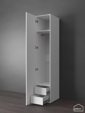 Шкаф Linnea MHR-1PO-3 2050х400х510 (Белый-М 11.1.2) в Режи - rezh.mebel24.online | фото 5