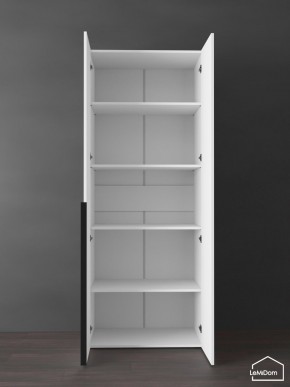 Шкаф Linnea MHR-2-2 2050х800х510 (Белый-М 11.1.1) в Режи - rezh.mebel24.online | фото 4