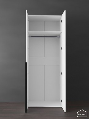 Шкаф Linnea MHR-2 2050х800х510 (Белый-М 11.1.1) в Режи - rezh.mebel24.online | фото 4