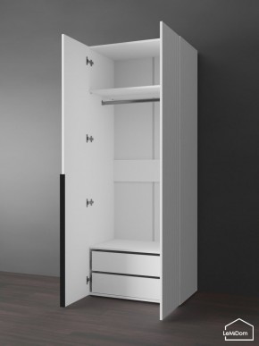 Шкаф Linnea MHR-2-3 2050х800х510 (Белый-М 11.1.2) в Режи - rezh.mebel24.online | фото 6