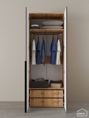 Шкаф Linnea MHR-2-3 2050х800х510 (ДВ-М 11.1.25) в Режи - rezh.mebel24.online | фото 5