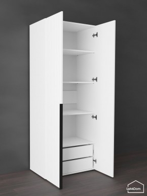 Шкаф Linnea MHR-2-4 2050х800х510 (Белый-М 11.1.2) в Режи - rezh.mebel24.online | фото 6