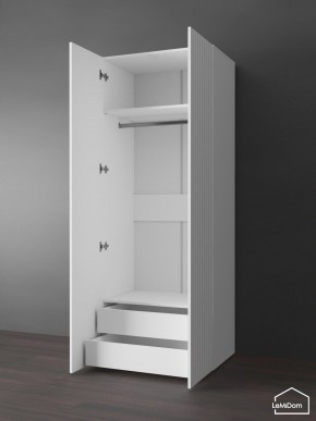 Шкаф Linnea MHR-2PO-3 2050х800х510 (Белый-М 11.1.2) в Режи - rezh.mebel24.online | фото 5