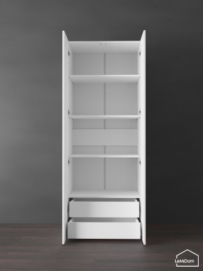 Шкаф Linnea MHR-2PO-4 2050х800х510 (Белый-М 11.1.1) в Режи - rezh.mebel24.online | фото 6