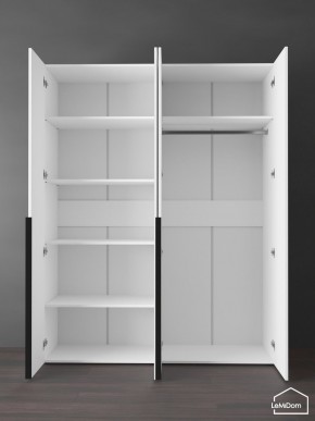 Шкаф Linnea MHR-4-1 2050х1600х510 (Белый-М 11.1.1) в Режи - rezh.mebel24.online | фото 4