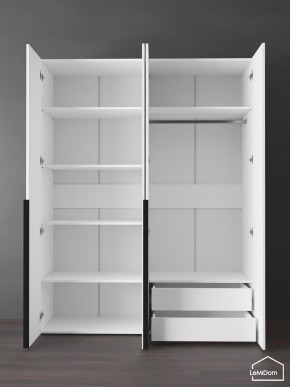 Шкаф Linnea MHR-4-2 2050х1600х510 (Белый-М 11.1.1) в Режи - rezh.mebel24.online | фото 5