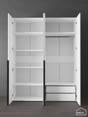 Шкаф Linnea MHR-4-2 2050х1600х510 (Белый-М 11.1.1) в Режи - rezh.mebel24.online | фото 6