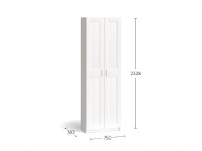 Шкаф МАКС двухдверный узкий, цвет белый в Режи - rezh.mebel24.online | фото 3