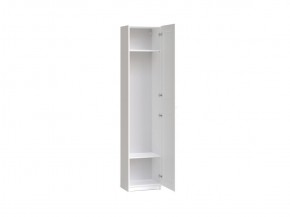 Шкаф МАКС однодверный узкий, цвет белый в Режи - rezh.mebel24.online | фото 2