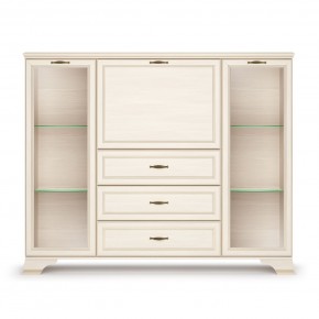 Шкаф низкий (2 стеклодвери) Сиена в Режи - rezh.mebel24.online | фото 8