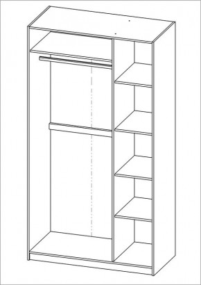Шкаф ПЕГАС трехдверный с рамочным фасадом, цвет белый в Режи - rezh.mebel24.online | фото 3