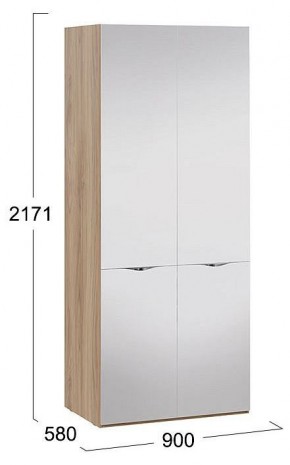 Шкаф платяной Глосс СМ-319.07.212 в Режи - rezh.mebel24.online | фото 3