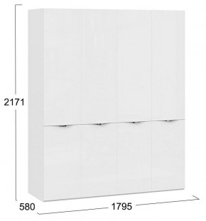 Шкаф платяной Глосс СМ-319.07.441 в Режи - rezh.mebel24.online | фото 3