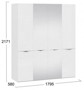 Шкаф платяной Глосс СМ-319.07.442 в Режи - rezh.mebel24.online | фото 4