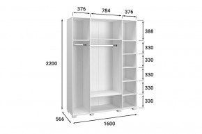 Шкаф платяной Монблан МБ-25К в Режи - rezh.mebel24.online | фото 5