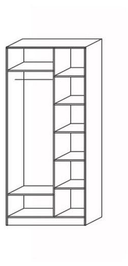 Шкаф платяной Венеция в Режи - rezh.mebel24.online | фото 2