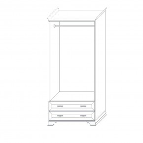 Шкаф распашной двухдверный Сиена в Режи - rezh.mebel24.online | фото 12
