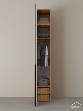 Шкаф с антресолью Linnea MHR-1A-3 2450х400х510 (ДВ-М 11.1.25) в Режи - rezh.mebel24.online | фото 6
