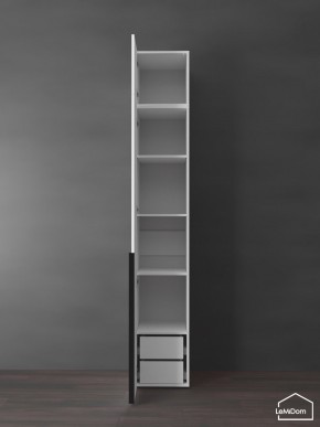 Шкаф с антресолью Linnea MHR-1A-4 2450х400х510 (Белый-М 11.1.2) в Режи - rezh.mebel24.online | фото 6