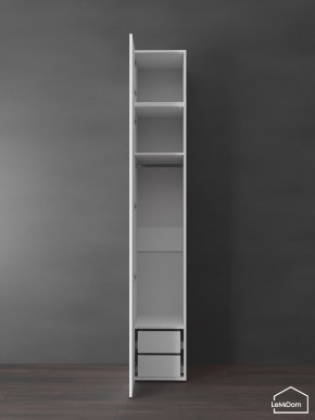 Шкаф с антресолью Linnea MHR-1POA-3 2450х400х510 (Белый-М 11.1.2) в Режи - rezh.mebel24.online | фото 5