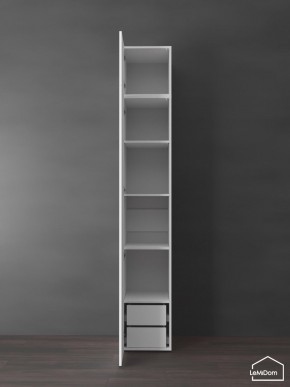 Шкаф с антресолью Linnea MHR-1POA-4 2450х400х510 (Белый-М 11.1.2) в Режи - rezh.mebel24.online | фото 6