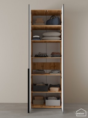 Шкаф с антресолью Linnea MHR-2A-2 2450х800х510 (ДВ-М 11.1.25) в Режи - rezh.mebel24.online | фото 4