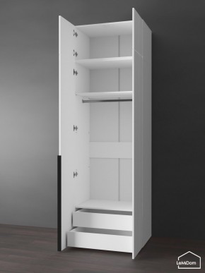 Шкаф с антресолью Linnea MHR-2A-3 2450х800х510 (Белый-М 11.1.2) в Режи - rezh.mebel24.online | фото 5