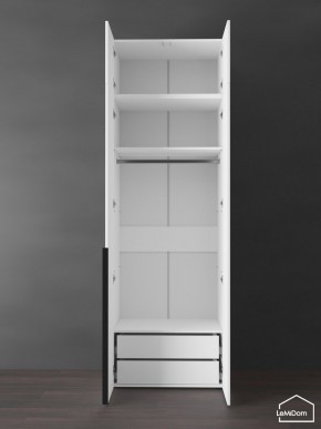 Шкаф с антресолью Linnea MHR-2A-3 2450х800х510 (Белый-М 11.1.2) в Режи - rezh.mebel24.online | фото 6