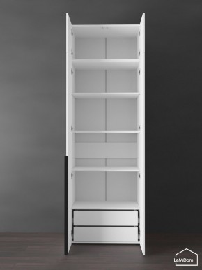 Шкаф с антресолью Linnea MHR-2A-4 2450х800х510 (Белый-М 11.1.2) в Режи - rezh.mebel24.online | фото 6