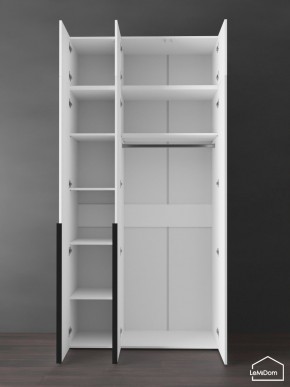 Шкаф с антресолью Linnea MHR-3A-1 2450х1200х510 (Белый-М 11.1.1) в Режи - rezh.mebel24.online | фото 5