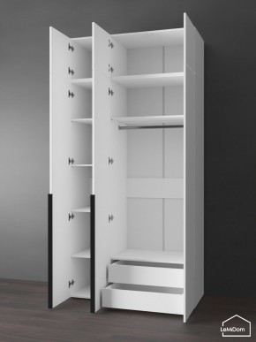Шкаф с антресолью Linnea MHR-3A-2 2450х1200х510 (Белый-М 11.1.2) в Режи - rezh.mebel24.online | фото 5