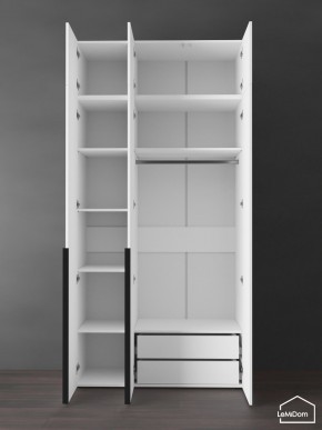 Шкаф с антресолью Linnea MHR-3A-2 2450х1200х510 (Белый-М 11.1.2) в Режи - rezh.mebel24.online | фото 6