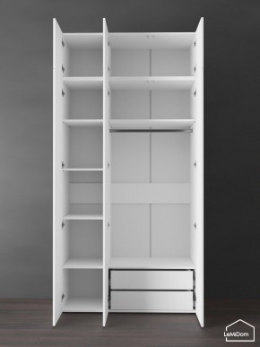 Шкаф с антресолью Linnea MHR-3POA-2 2450х1200х510 (Белый-М 11.1.2) в Режи - rezh.mebel24.online | фото 6