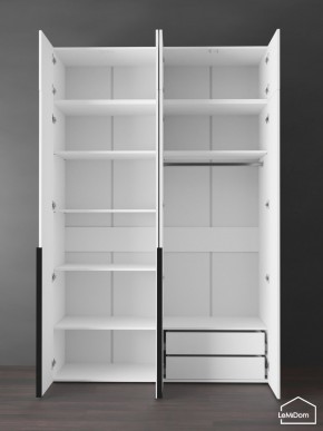 Шкаф с антресолью Linnea MHR-4A-2 2450х1600х510 (Белый-М 11.1.2) в Режи - rezh.mebel24.online | фото 5