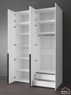 Шкаф с антресолью Linnea MHR-4A-2 2450х1600х510 (Белый-М 11.1.2) в Режи - rezh.mebel24.online | фото 6