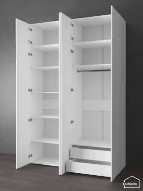 Шкаф с антресолью Linnea MHR-4POA-2 2450х1600х510 (Белый-М 11.1.2) в Режи - rezh.mebel24.online | фото 6