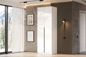Шкаф ШК-5 + 4 полки + ящики (800) Белый текстурный в Режи - rezh.mebel24.online | фото 3