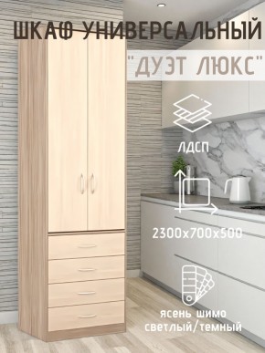Шкаф универсальный Дуэт Люкс в Режи - rezh.mebel24.online | фото 5