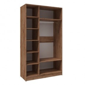 Шкаф Вегас 1200 Дуб крафт табачный/Дуб крафт белый в Режи - rezh.mebel24.online | фото 2
