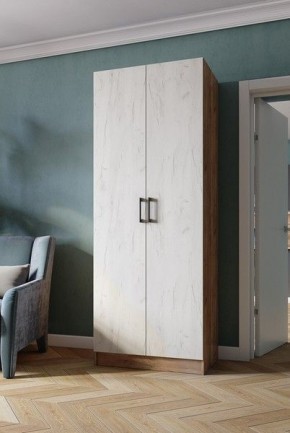 Шкаф Вегас 800 Дуб крафт табачный/Дуб крафт белый в Режи - rezh.mebel24.online | фото 1