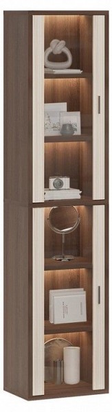 Шкаф-витрина Домино СУ(ш1в2)+2ФС в Режи - rezh.mebel24.online | фото 2